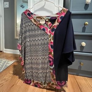 Anthropologie Vanessa Virginia Multicolor Blouse